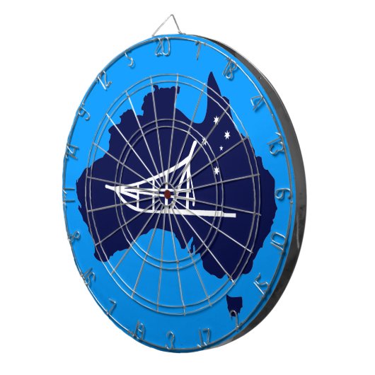 Nach unten dartscheibe (Vorderseite rechts)