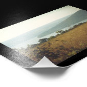 Nach unten durch das Foto Print (Ecke)