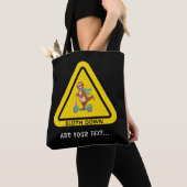 Nach unten | Funny Sloth Riding Scooter Template Tasche (Von Nahem)