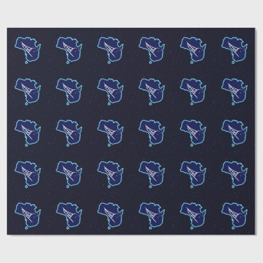 Nach unten geschenkpapier (Flach)