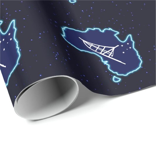 Nach unten geschenkpapier (Rolleneckpunkt)