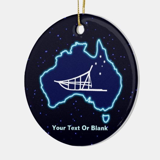 Nach unten keramikornament (Links)