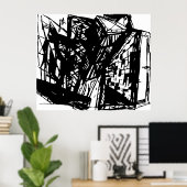 NACH UNTEN POSTER (Heimbüro)