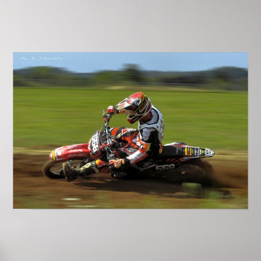 Nach unten poster (Vorne)