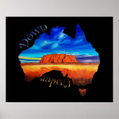 Nach unten poster (Vorne)