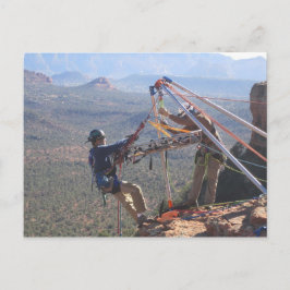 Nach unten postkarte