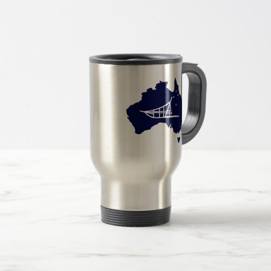 Nach unten reisebecher (VorderseiteRechts)