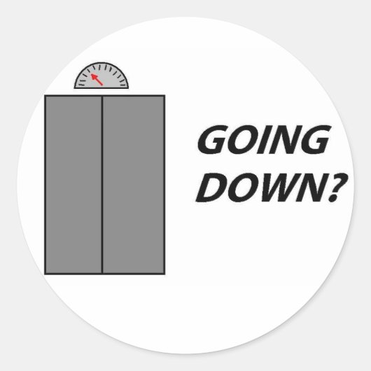 Nach unten runder aufkleber (Vorderseite)