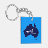 Nach unten schlüsselanhänger (Vorderseite links)