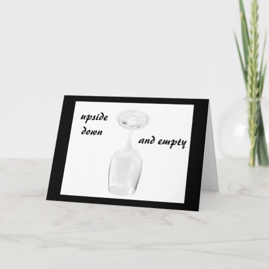 NACH UNTEN UND EMPTY=GRUPPENGEBURTSTAG KARTE (Vorderseite)