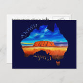 Nach unten unter Postkarte (Vorne/Hinten)