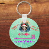 Nach Video scannen, "Red Nose" Schlüsselanhänger (Rückseite)