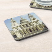 Nach Westen Front von St Paul Kathedrale, Getränkeuntersetzer (Linke Seite)