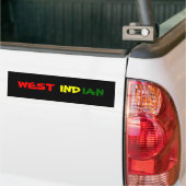 Nach Westen Inder Autoaufkleber (Auf Lkw)