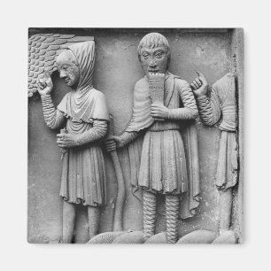 Nach Westen Portal, Südtür, epicting Tympanum Magnet