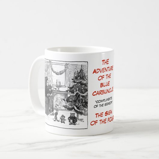 NACH-WÖRTER Reihe BLAU u. ZEICHEN Kaffee-Tasse Kaffeetasse (Vorderseite Links)