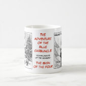 NACH-WÖRTER Reihe BLAU u. ZEICHEN Kaffee-Tasse Kaffeetasse (Mittel)