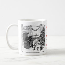 NACH-WÖRTER Reihe BLAU u. ZEICHEN Kaffee-Tasse Kaffeetasse