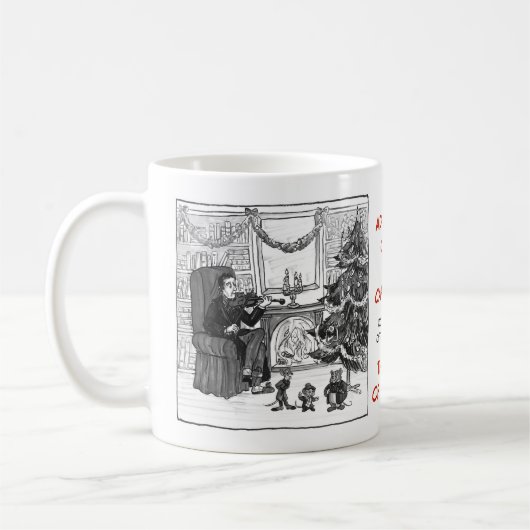 NACH-WÖRTER Reihe BLAU u. ZEICHEN Kaffee-Tasse Kaffeetasse (Links)