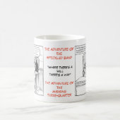 NACH-WÖRTER Reihe - Spezifikt. und FRÄULEIN Kaffeetasse (Mittel)