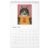 Nach Zahlenkalender Kalender (Feb 2027)