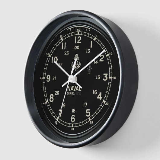 Nachahmung der Retro NAVAL Uhr (Winkel)
