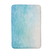 Nachahmung des Strandsandes unter klarem Wasser im Badematte (Vorderseite Vertikal)