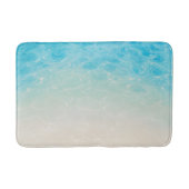 Nachahmung des Strandsandes unter klarem Wasser im Badematte (Vorderseite)