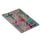Nachahmung indianischer Patchwork-Muster mit Textu Notizblock (Rechte Seite)