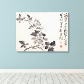 Nachahmung von Xu Weis Blume Nr. 5 Leinwanddruck (Insitu (Holzboden))