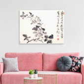 Nachahmung von Xu Weis Blume Nr. 5 Leinwanddruck (Insitu (Wohnzimmer))