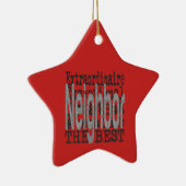 Nachbar Extraordinator Keramik Ornament (Rechts)