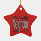 Nachbar Extraordinator Keramik Ornament (Hinten)