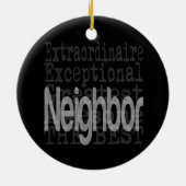 Nachbar Extraordinator Keramik Ornament (Hinten)