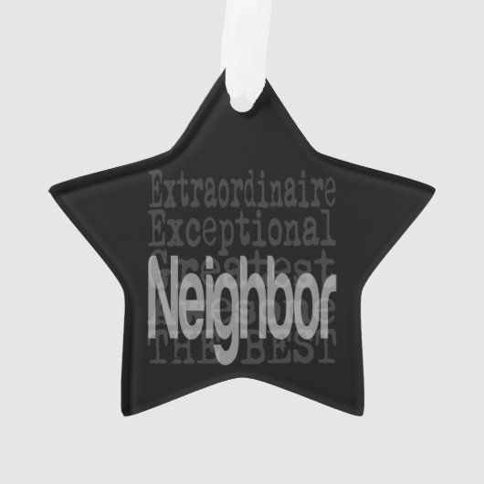 Nachbar Extraordinator Ornament (Rückseite)