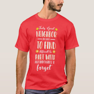 Nachbar Freunde Bauen Feier Familie T-Shirt