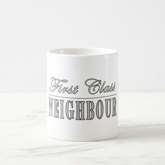 Nachbar-Klassen-Nachbar Kaffeetasse (Mittel)