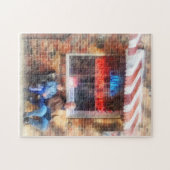 Nachbarbarbergeschäft Puzzle (Horizontal)