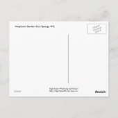 Nachbargarten Postkarte (Rückseite)