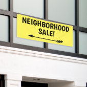 NACHBARHOOD VERKAUF! Banner (Äußeres Gebäude)