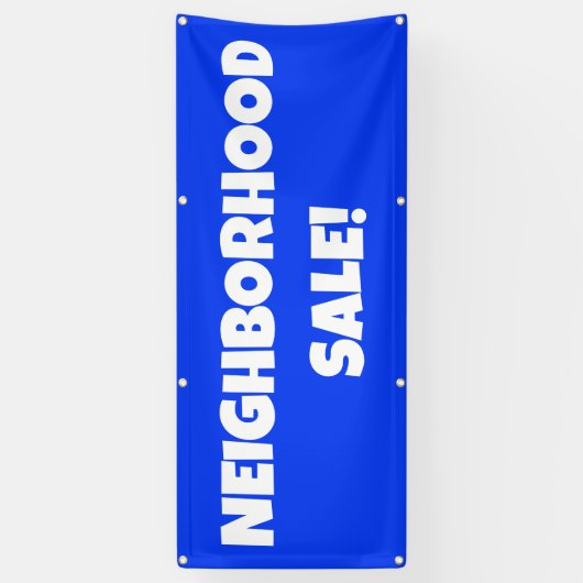 NACHBARHOOD VERKAUF! Banner (Vertikal)