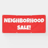 NACHBARHOOD VERKAUF! Banner (Horizontal)