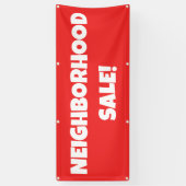 NACHBARHOOD VERKAUF! Banner (Vertikal)