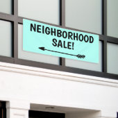 NACHBARHOOD VERKAUF! Banner (Äußeres Gebäude)
