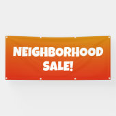 NACHBARHOOD VERKAUF! Bright Banner (Horizontal)