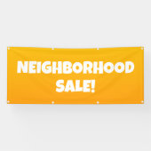 NACHBARHOOD VERKAUF! Bright Banner (Horizontal)