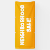 NACHBARHOOD VERKAUF! Bright Banner (Vertikal)