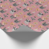 Nachbarhunde Geschenkpapier (Ecke)