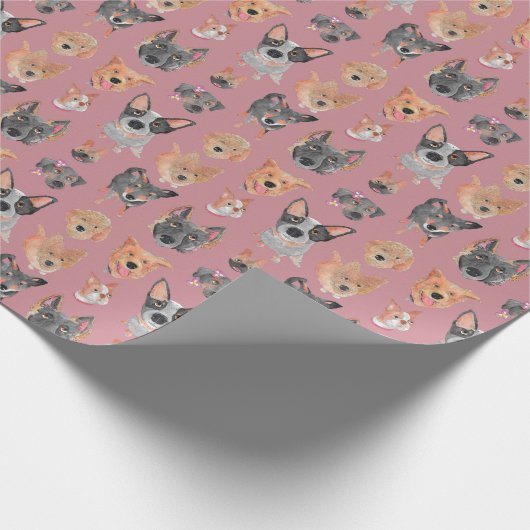 Nachbarhunde Geschenkpapier (Ecke)