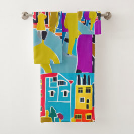 Nachbarn Badhandtuch Set